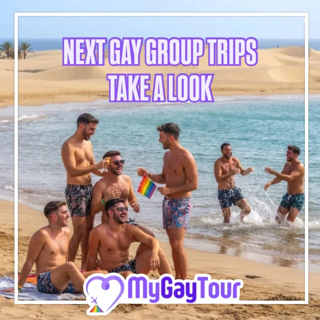 LAST SPOTS ⚠️ Join our next Gay Group Tours 👇🏽 🌴 MASPALOMAS WINTER PRIDE 🇪🇸 🎉 Thu 04/Nov/2026 - Mon 08/Nov...